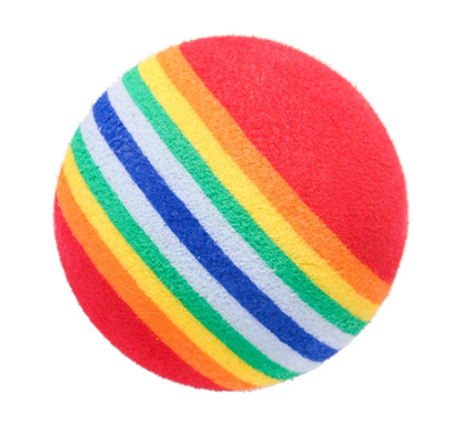 Rainbow Cat Toy Ball (10pcs)